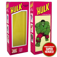 Hulk World's Greatest Superheroes Retro Box For 8” Action Figure