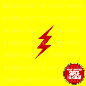 Kid Flash Die Cut Decal Emblem Sticker for WGSH Teen Titans 7" Action Figure