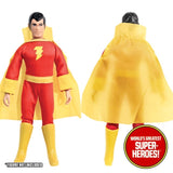 Shazam Complete Mego WGSH Repro Outfit For 8” Action Figure - Worlds Greatest Superheroes